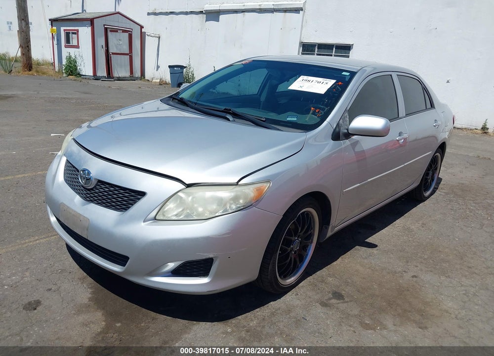 2009 TOYOTA COROLLA LE VIN: JTDBL40E999036801
