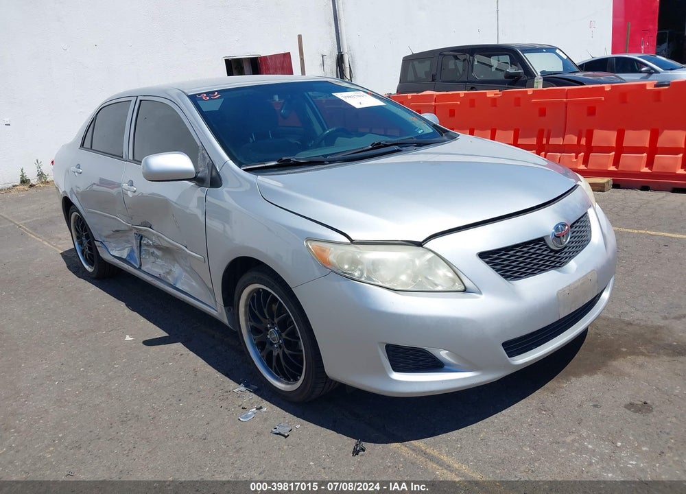 2009 TOYOTA COROLLA LE VIN: JTDBL40E999036801