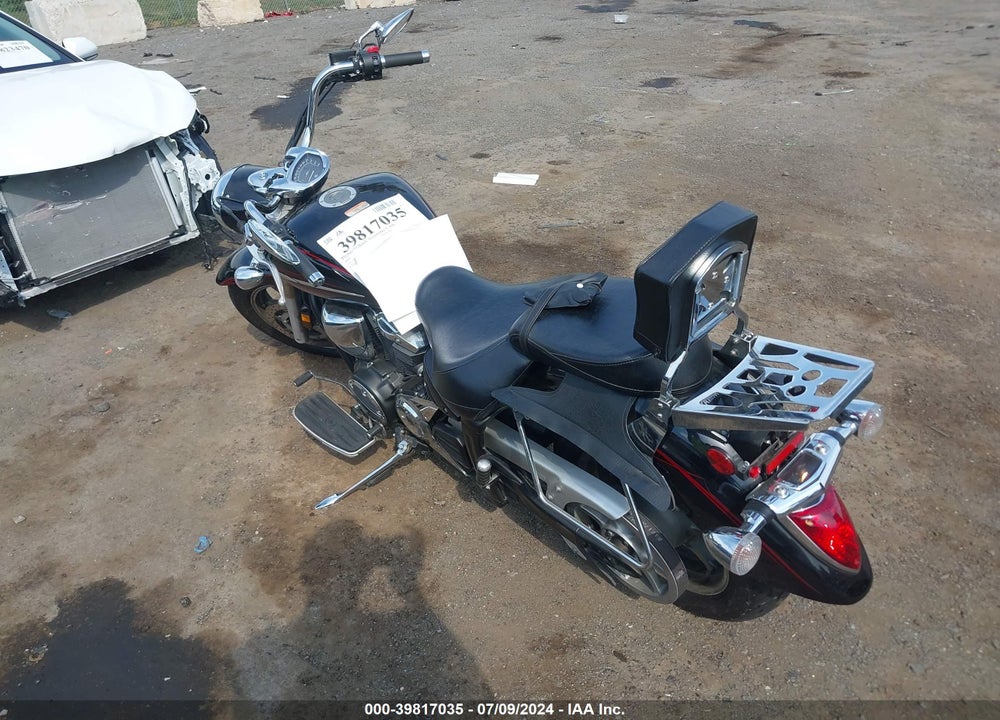 2009 YAMAHA XVS1300 A VIN: JYAVP24E59A009248