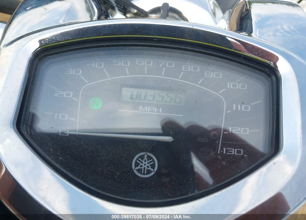 2009 YAMAHA XVS1300 A VIN: JYAVP24E59A009248