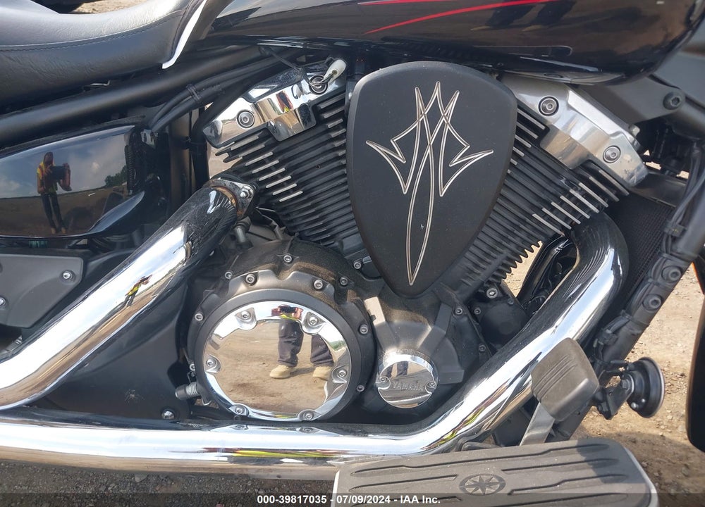 2009 YAMAHA XVS1300 A VIN: JYAVP24E59A009248