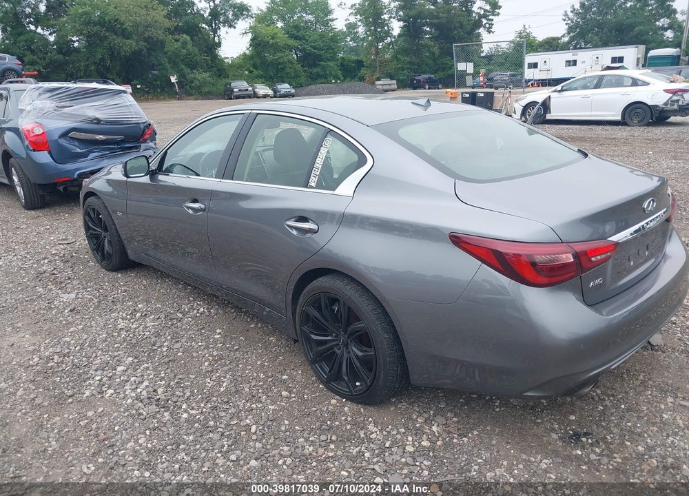 2020 INFINITI Q50 SPORT AWD VIN: JN1EV7AR9LM253248