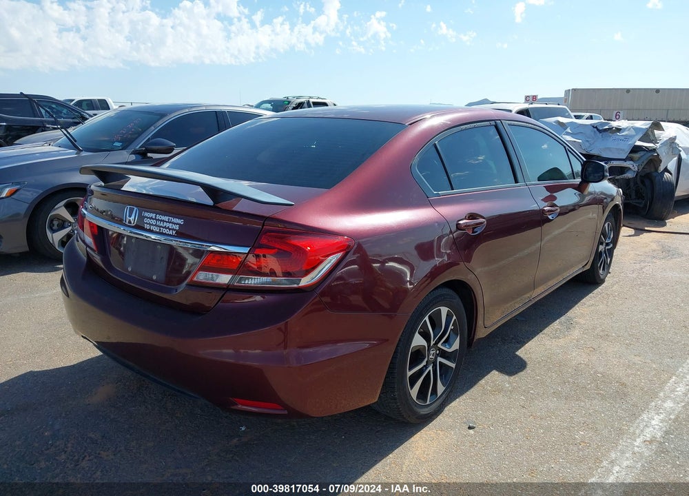 2013 HONDA CIVIC EX-L VIN: 19XFB2F94DE068319