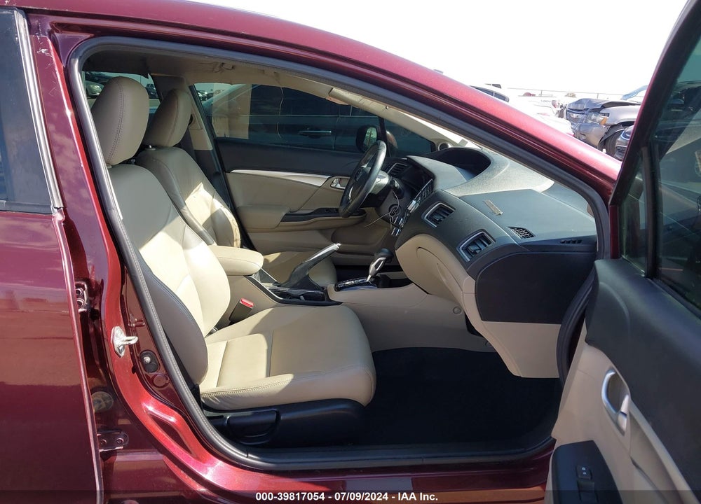 2013 HONDA CIVIC EX-L VIN: 19XFB2F94DE068319