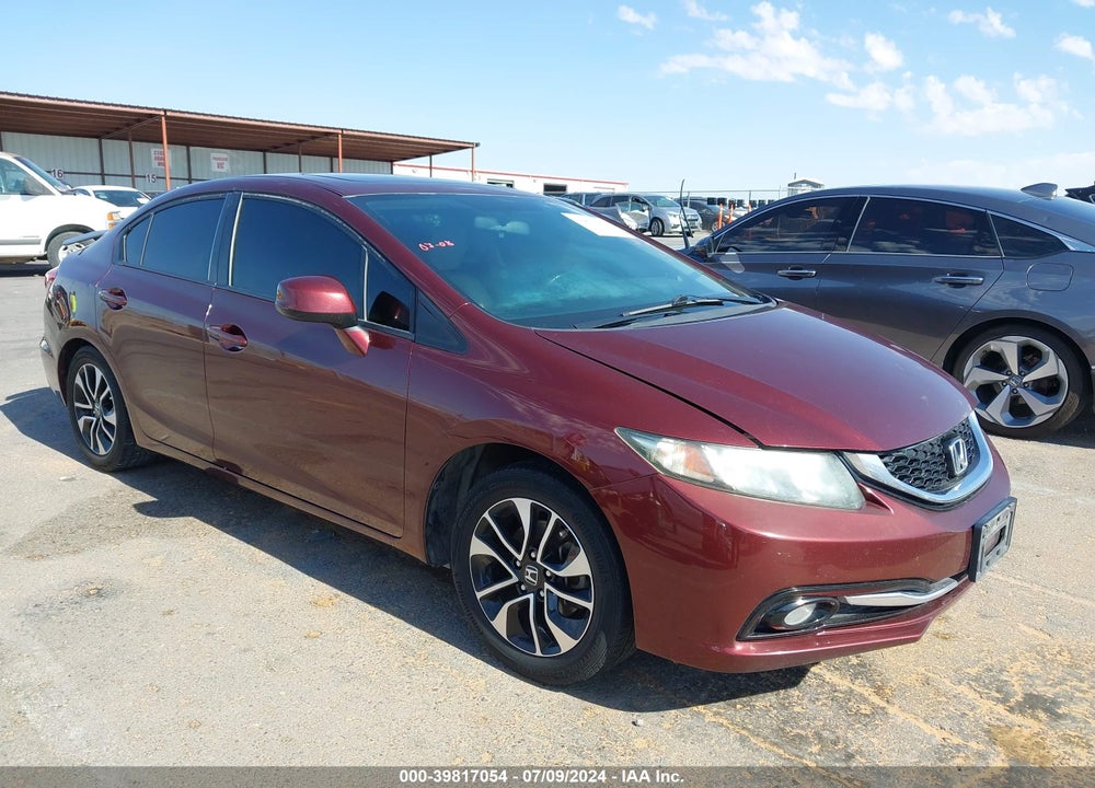 2013 HONDA CIVIC EX-L VIN: 19XFB2F94DE068319