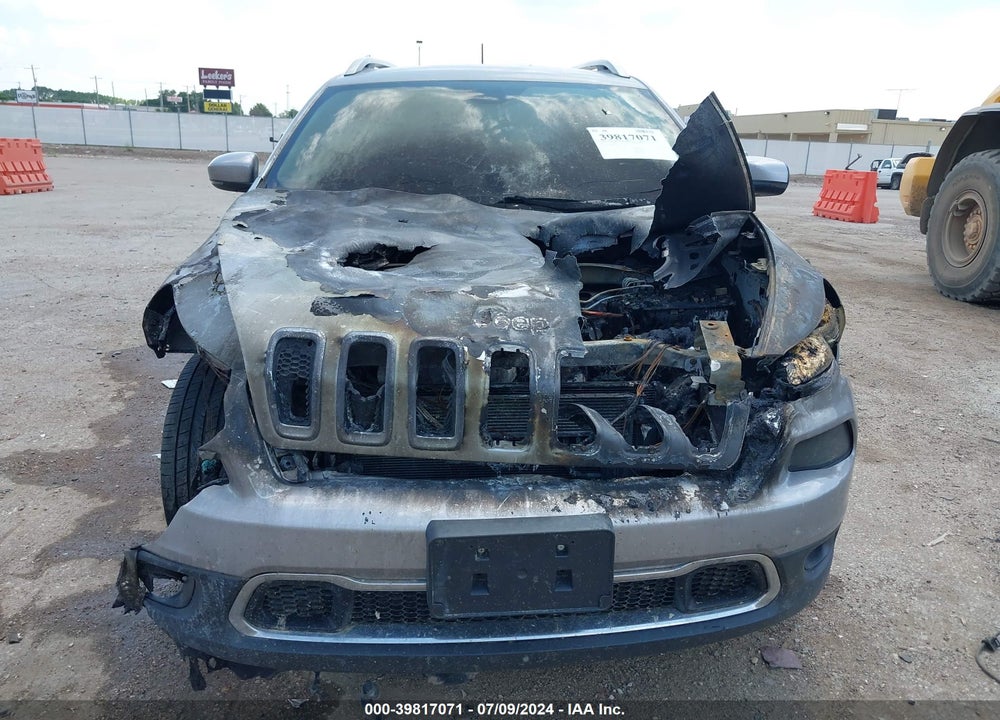 2016 JEEP CHEROKEE LIMITED VIN: 1C4PJMDB9GW225619