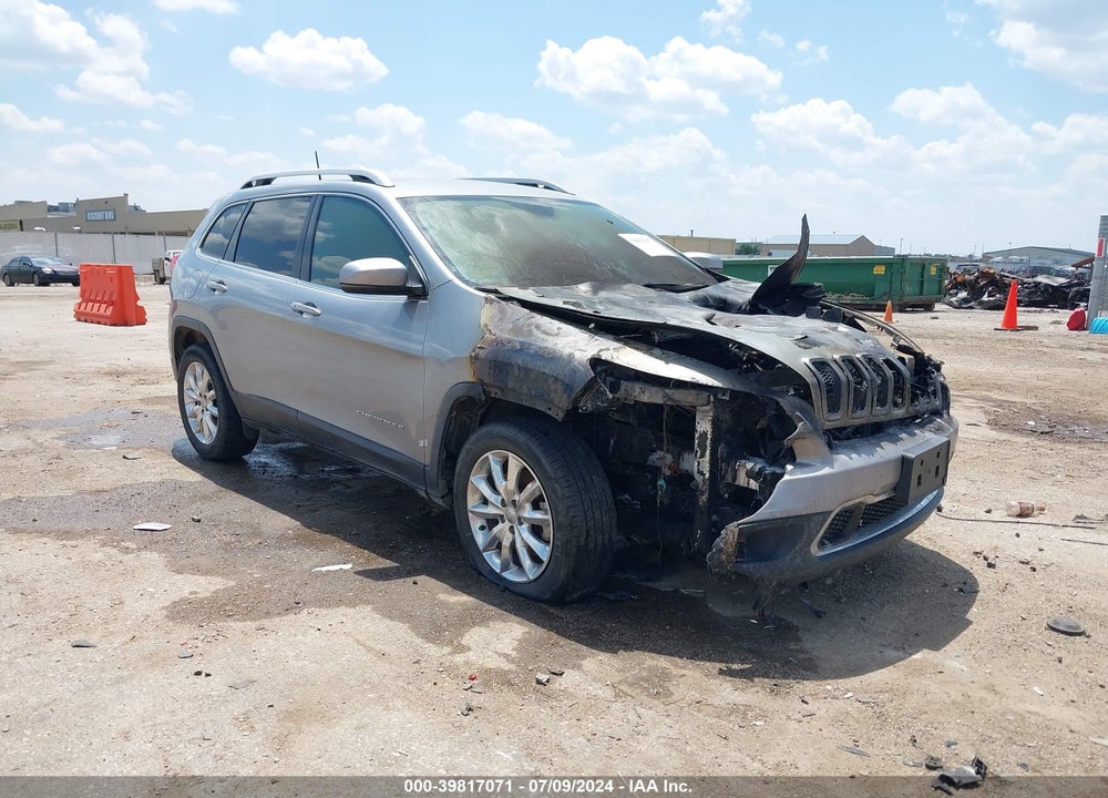 2016 JEEP CHEROKEE LIMITED VIN: 1C4PJMDB9GW225619