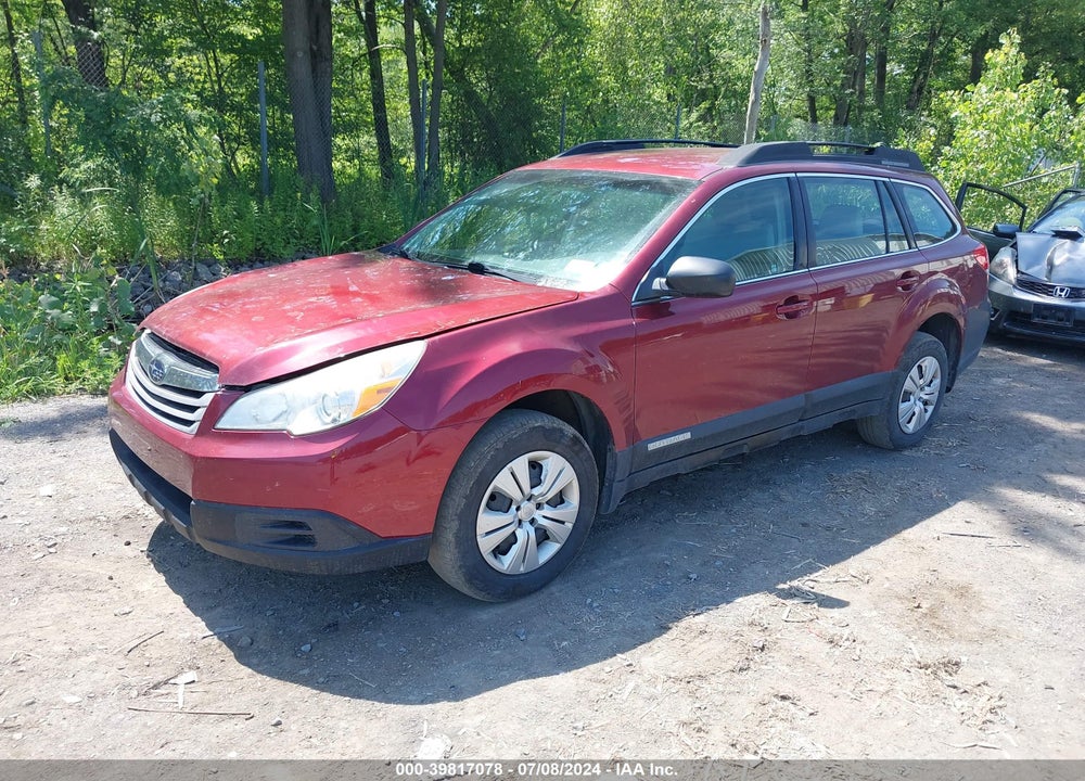 2011 SUBARU OUTBACK 2.5I VIN: 4S4BRBAC1B3443841