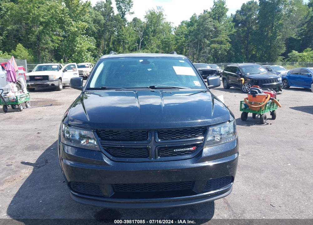 2018 DODGE JOURNEY SE VIN: 3C4PDCAB3JT497554
