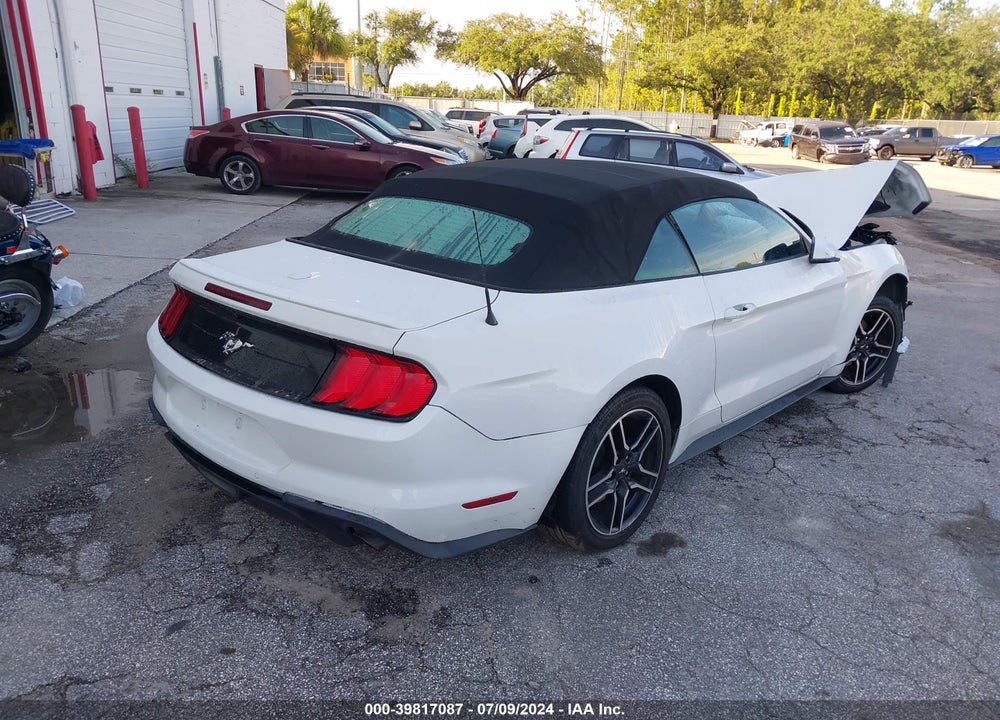 2020 FORD MUSTANG ECOBOOST PREMIUM VIN: 1FATP8UHXL5136947