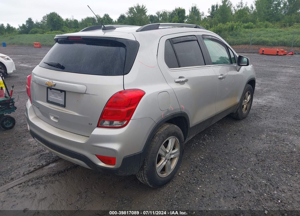 2017 CHEVROLET TRAX LT VIN: 3GNCJPSB8HL272271