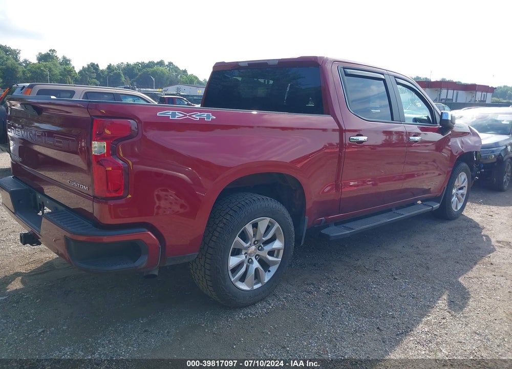 2021 CHEVROLET SILVERADO 1500 CUSTOM VIN: 3GCPYBEK4MG167055