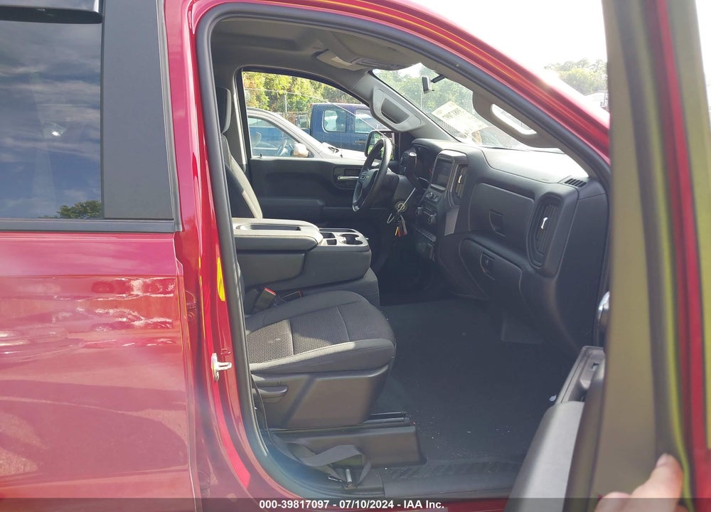 2021 CHEVROLET SILVERADO 1500 CUSTOM VIN: 3GCPYBEK4MG167055