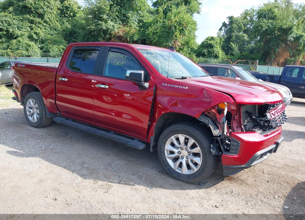 2021 CHEVROLET SILVERADO 1500 CUSTOM VIN: 3GCPYBEK4MG167055