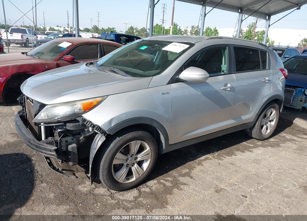 2011 KIA SPORTAGE LX VIN: KNDPBCA24B7138628