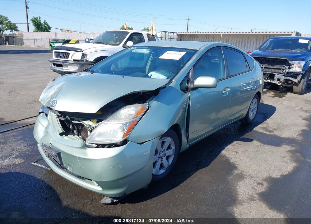 2006 TOYOTA PRIUS VIN: JTDKB20U467538377