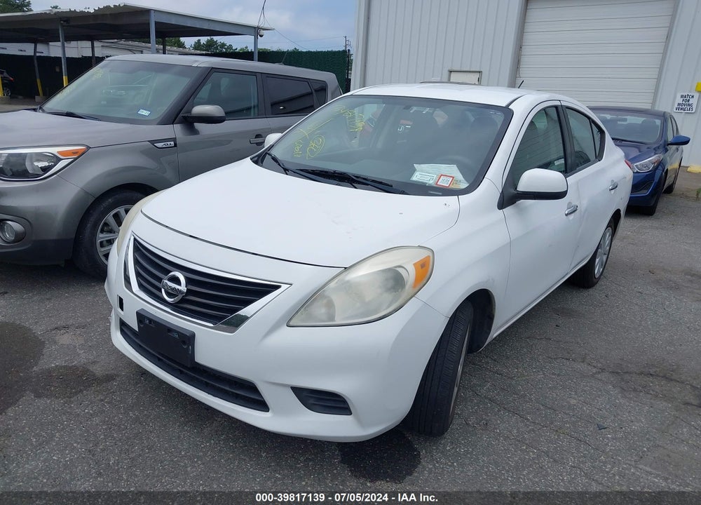 2012 NISSAN VERSA 1.6 SV VIN: 3N1CN7AP6CL809242