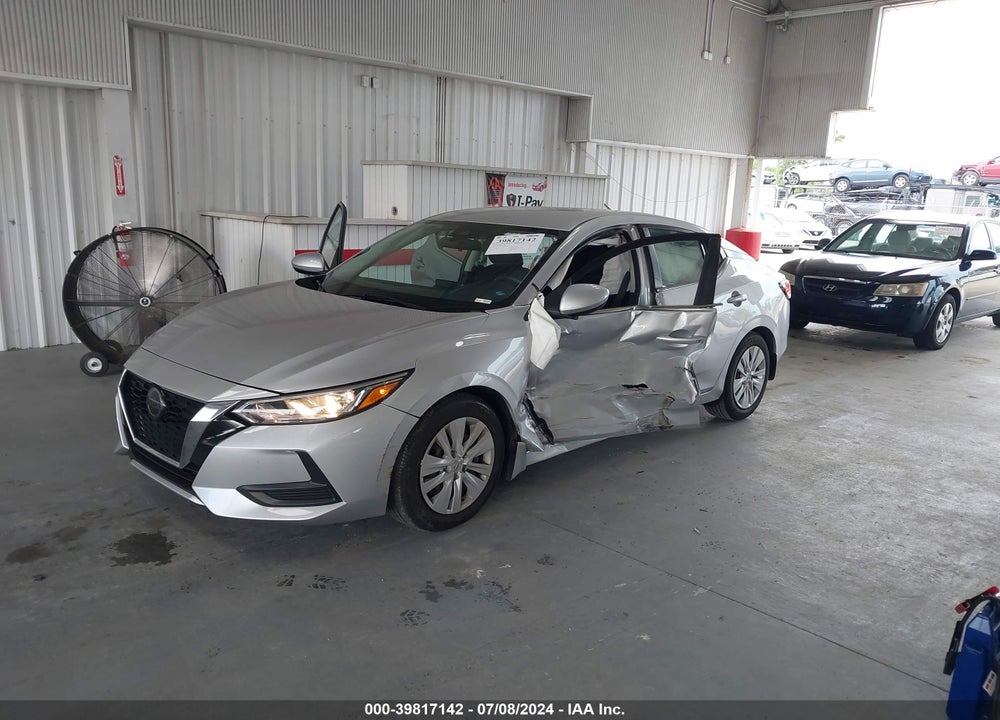 2021 NISSAN SENTRA S XTRONIC CVT VIN: 3N1AB8BV6MY256941