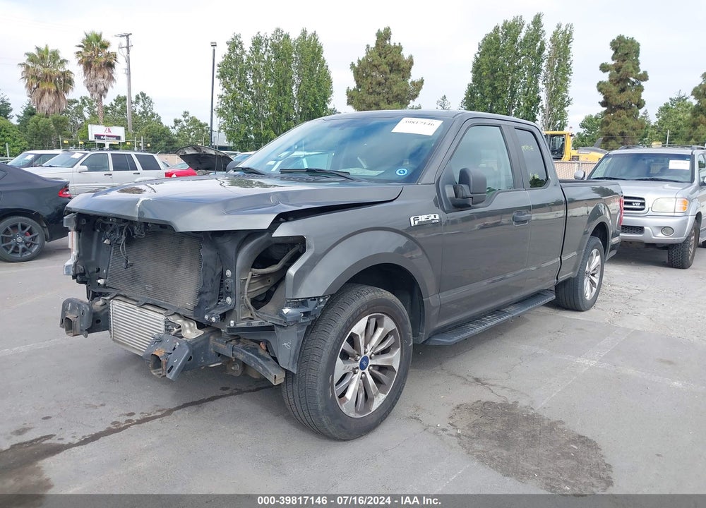2018 FORD F-150 XL VIN: 1FTEX1CP7JKE76820