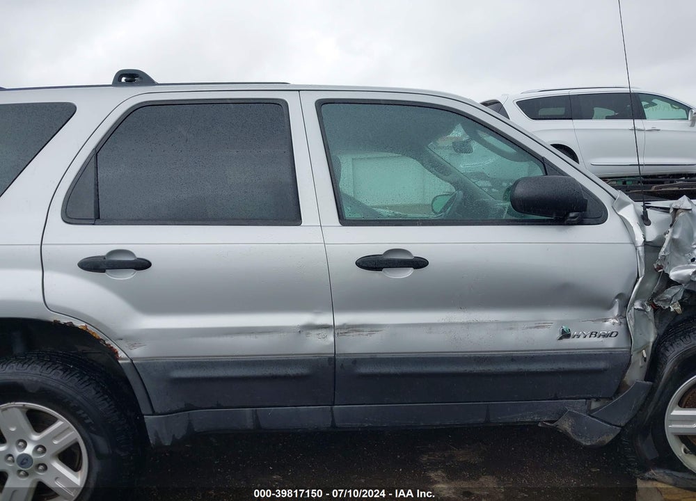 2006 FORD ESCAPE HYBRID VIN: 1FMYU95H66KB79986