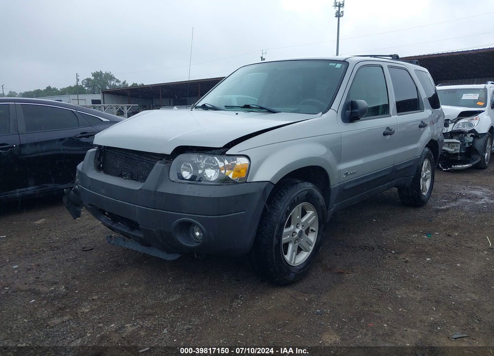 2006 FORD ESCAPE HYBRID VIN: 1FMYU95H66KB79986
