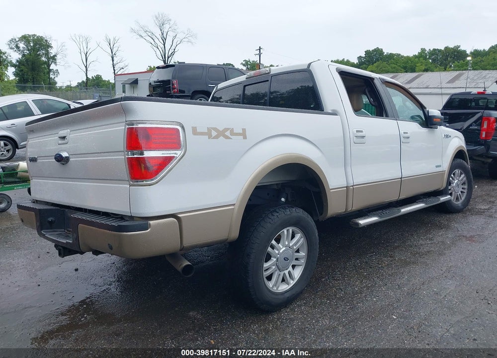 2014 FORD F-150 LARIAT VIN: 1FTFW1ET4EKE05047