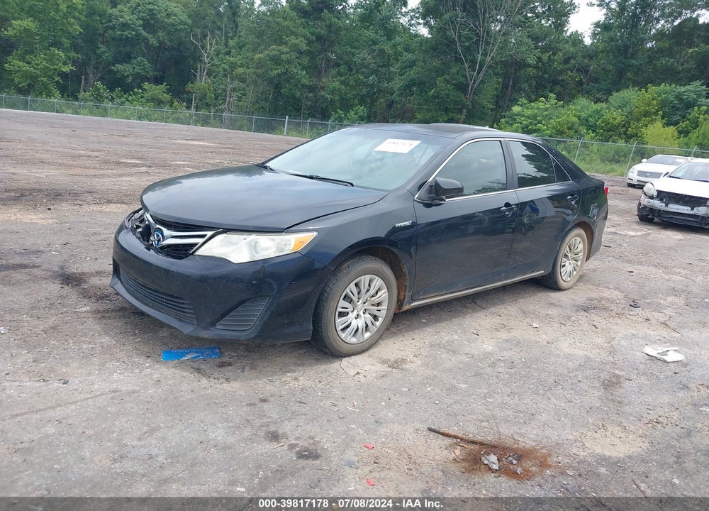 2012 TOYOTA CAMRY HYBRID LE VIN: 4T1BD1FK4CU017257