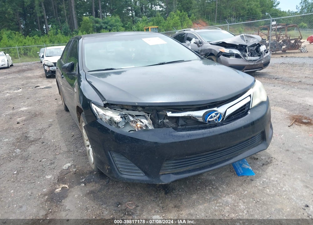 2012 TOYOTA CAMRY HYBRID LE VIN: 4T1BD1FK4CU017257