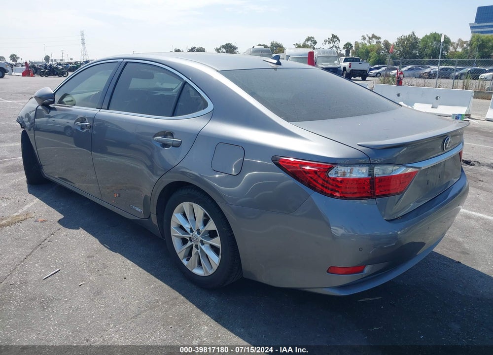 2013 LEXUS ES 300H VIN: JTHBW1GG6D2023064