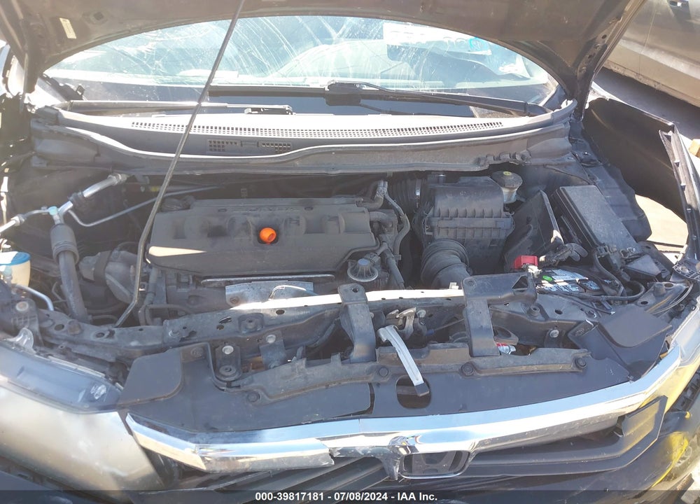 2012 HONDA CIVIC LX VIN: 19XFB2F50CE052940