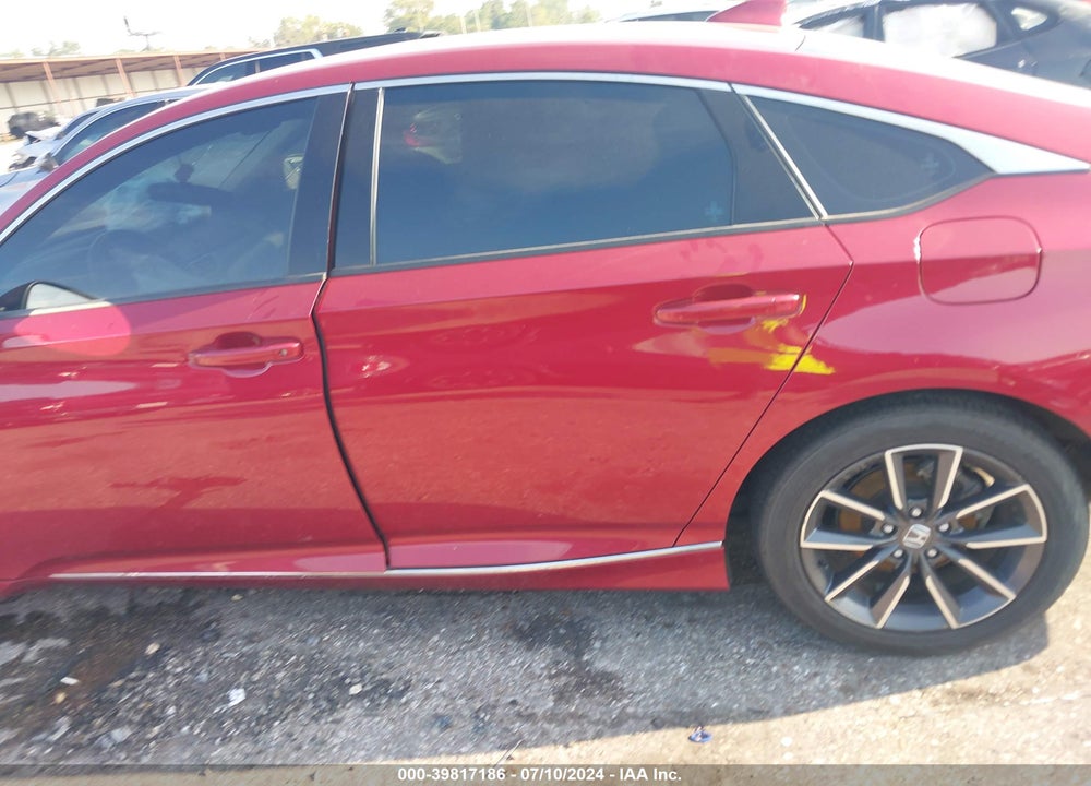 2021 HONDA ACCORD EX-L VIN: 1HGCV1F59MA123482