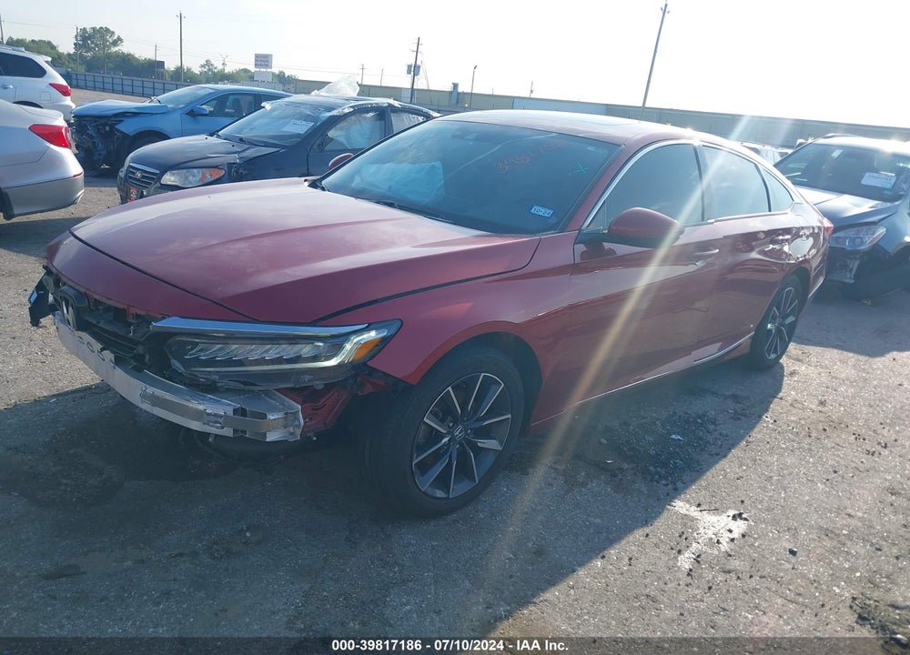 2021 HONDA ACCORD EX-L VIN: 1HGCV1F59MA123482