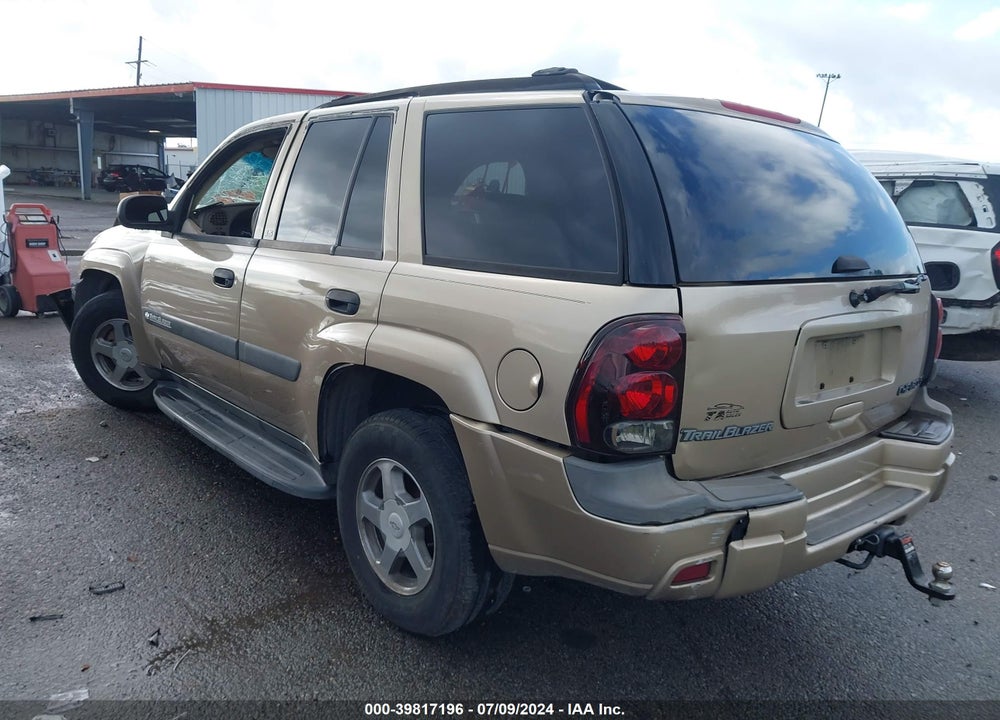 2004 CHEVROLET TRAILBLAZER LS VIN: 1GNDS13S742135864