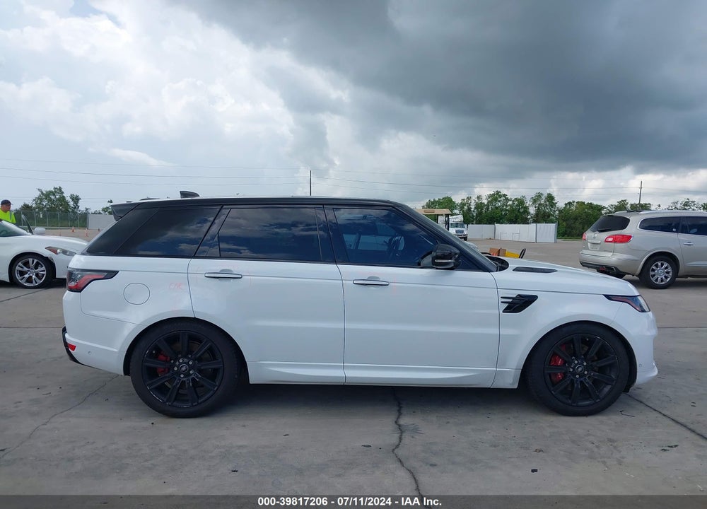 2018 LAND ROVER RANGE ROVER SPORT HSE DYNAMIC VIN: SALWV2SV9JA401356