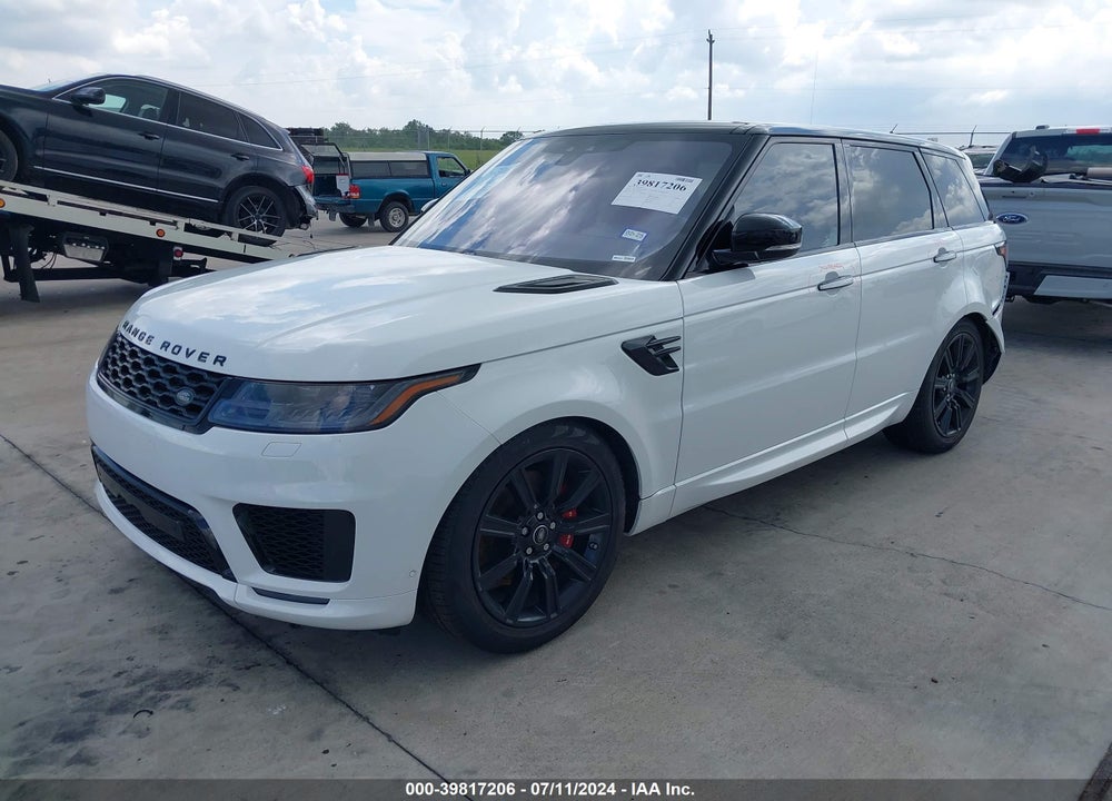 2018 LAND ROVER RANGE ROVER SPORT HSE DYNAMIC VIN: SALWV2SV9JA401356