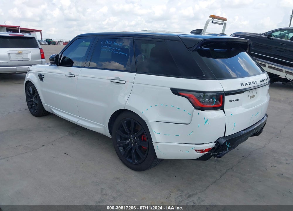 2018 LAND ROVER RANGE ROVER SPORT HSE DYNAMIC VIN: SALWV2SV9JA401356