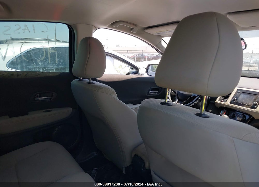2019 HONDA HR-V LX VIN: 3CZRU5H30KG707681