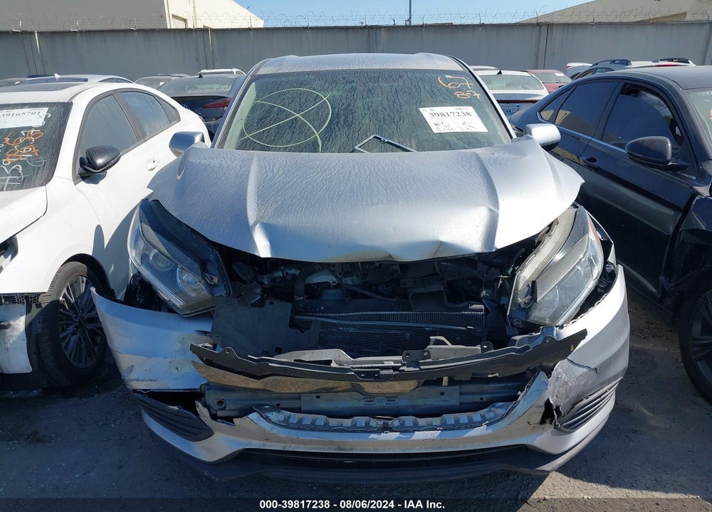 2019 HONDA HR-V LX VIN: 3CZRU5H30KG707681