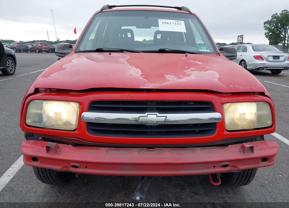 2002 CHEVROLET TRACKER HARD TOP BASE VIN: 2CNBJ13C326916064