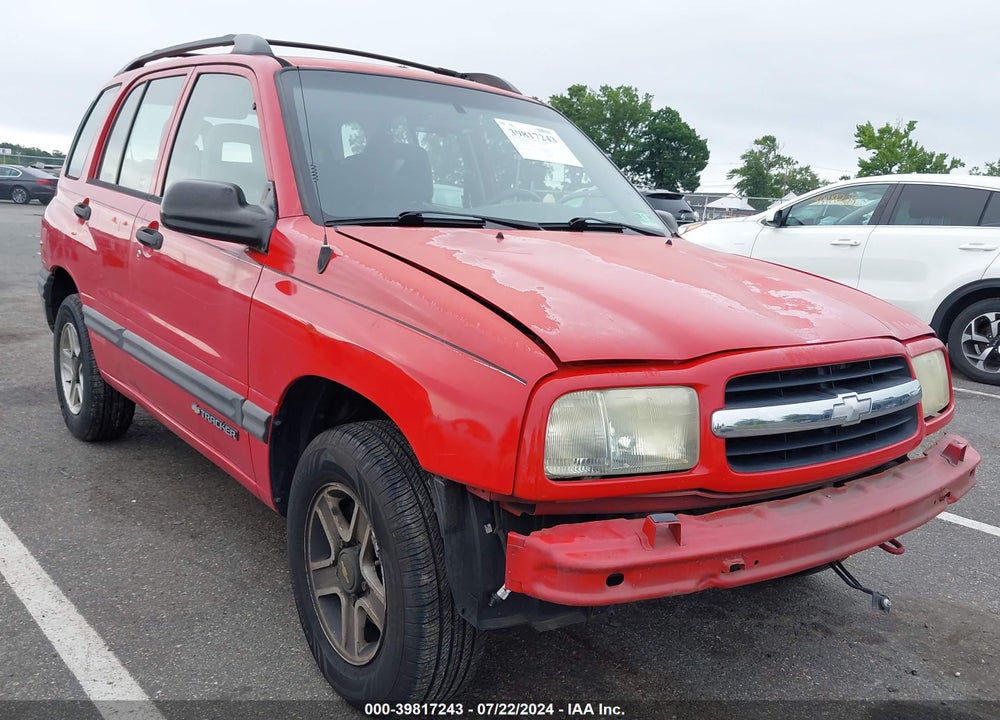 2002 CHEVROLET TRACKER HARD TOP BASE VIN: 2CNBJ13C326916064