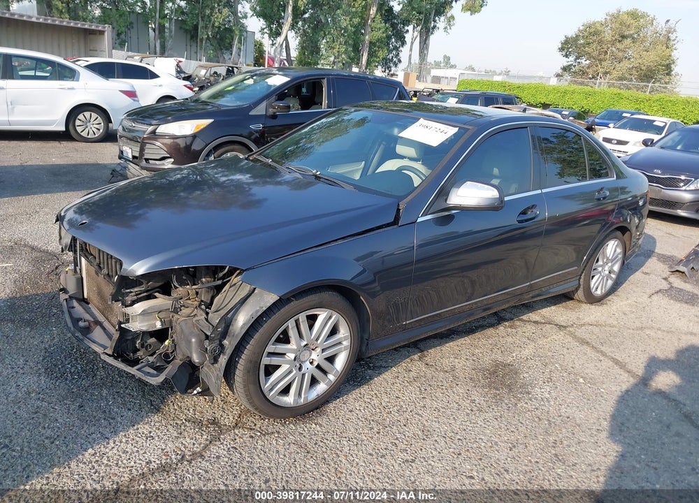 2009 MERCEDES-BENZ C 300 LUXURY/SPORT VIN: WDDGF54X29R067330