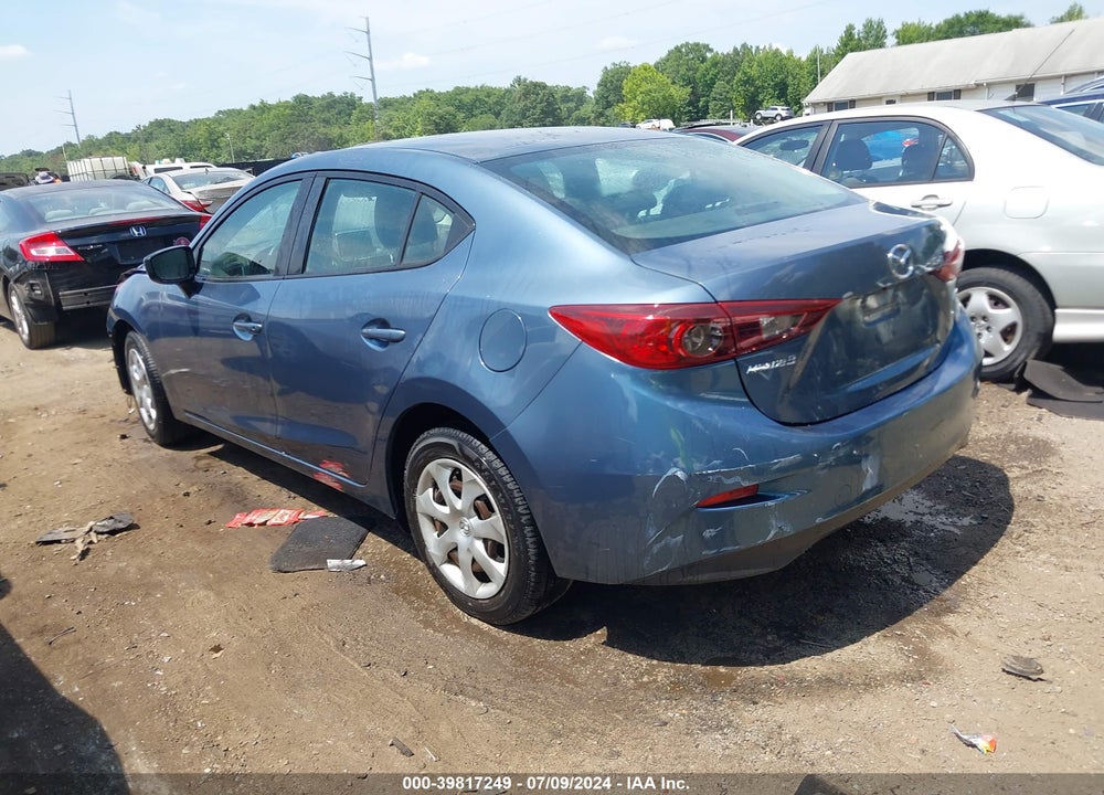 2016 MAZDA 3 I SPORT VIN: 3MZBM1T77GM257124
