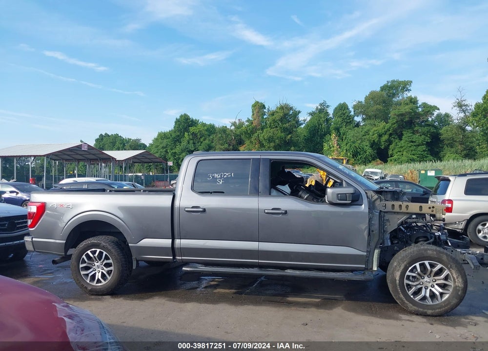 2022 FORD F-150 LARIAT VIN: 1FTFW1E87NFB63097