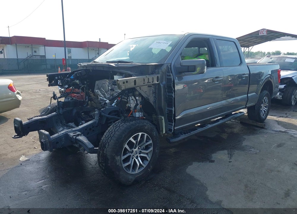 2022 FORD F-150 LARIAT VIN: 1FTFW1E87NFB63097