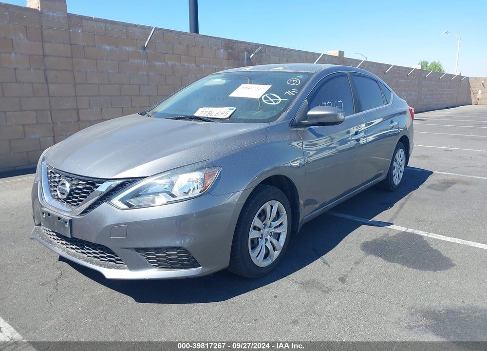 2016 NISSAN SENTRA S VIN: 3N1AB7AP0GY279553
