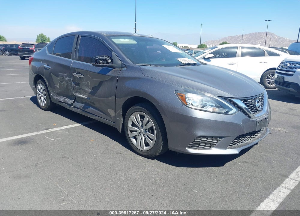 2016 NISSAN SENTRA S VIN: 3N1AB7AP0GY279553