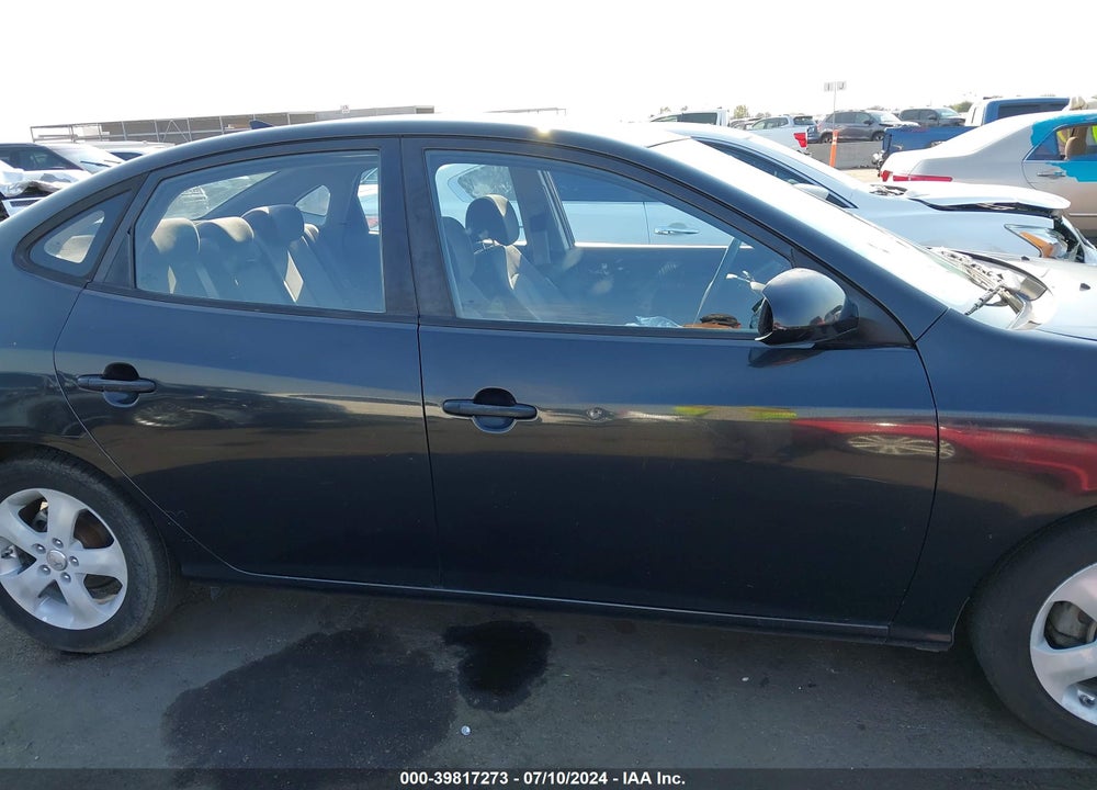 2009 HYUNDAI ELANTRA SE VIN: KMHDU46D39U656122