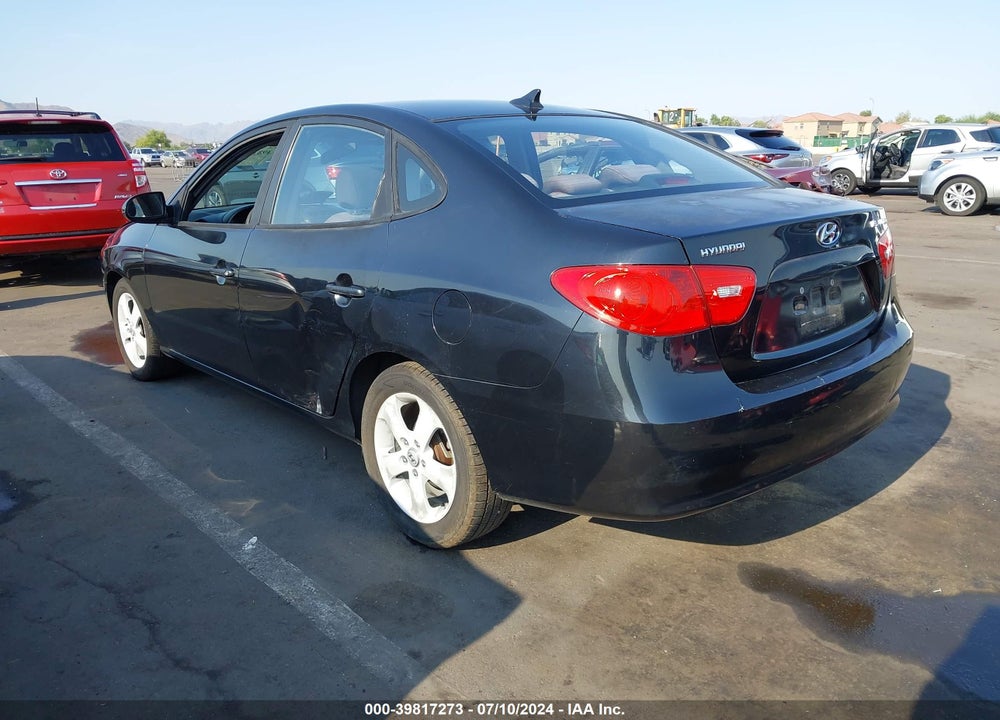 2009 HYUNDAI ELANTRA SE VIN: KMHDU46D39U656122
