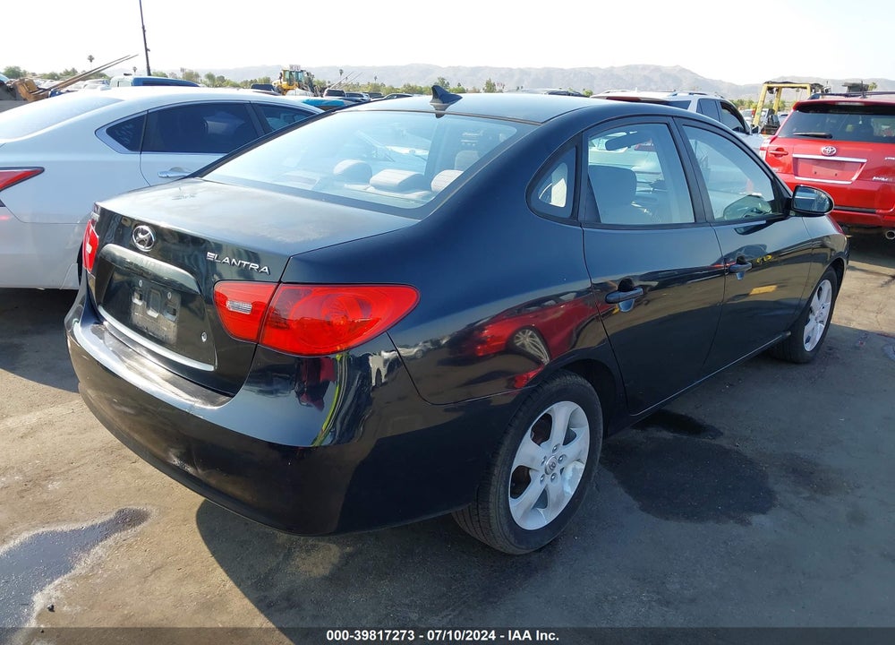 2009 HYUNDAI ELANTRA SE VIN: KMHDU46D39U656122