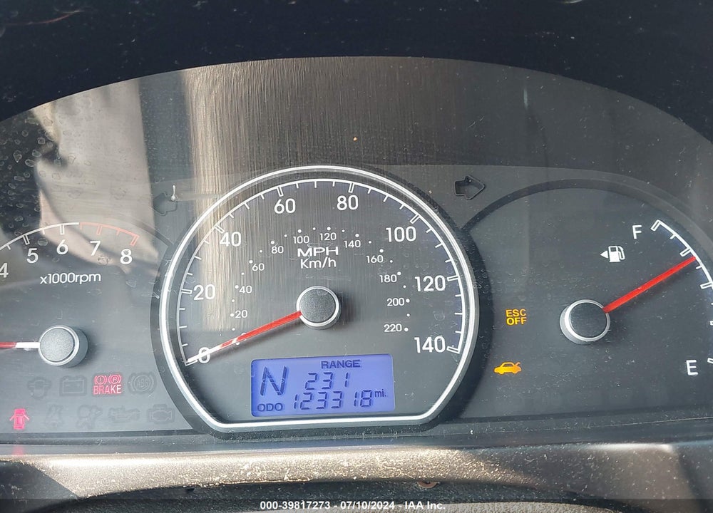 2009 HYUNDAI ELANTRA SE VIN: KMHDU46D39U656122